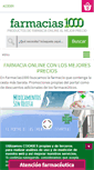 Mobile Screenshot of farmacias1000.com